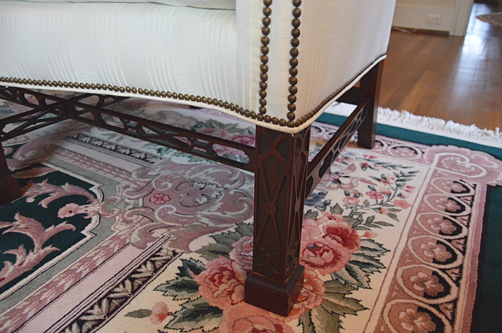 Baker "Historic Charleston" Down-Filled Love Seat