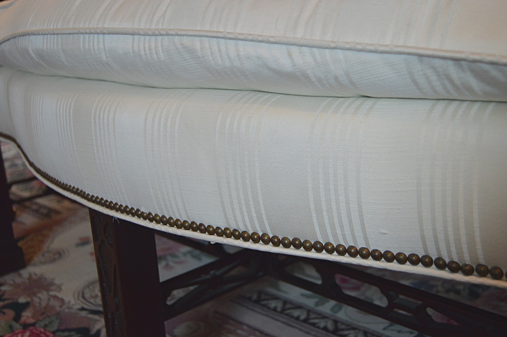 Baker "Historic Charleston" Down-Filled Love Seat
