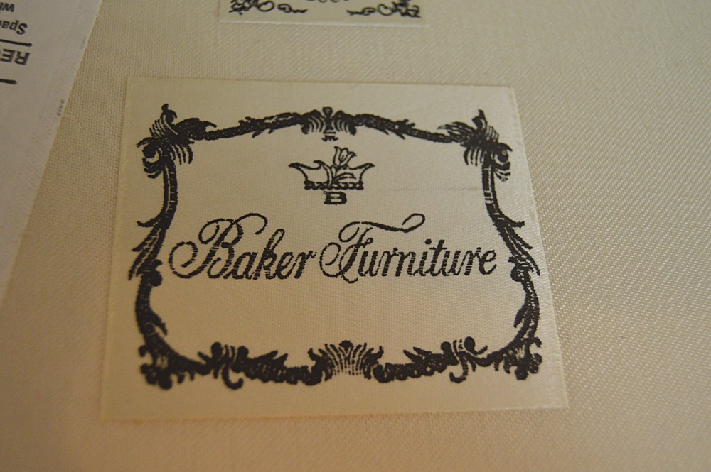 Baker "Historic Charleston" Down-Filled Love Seat