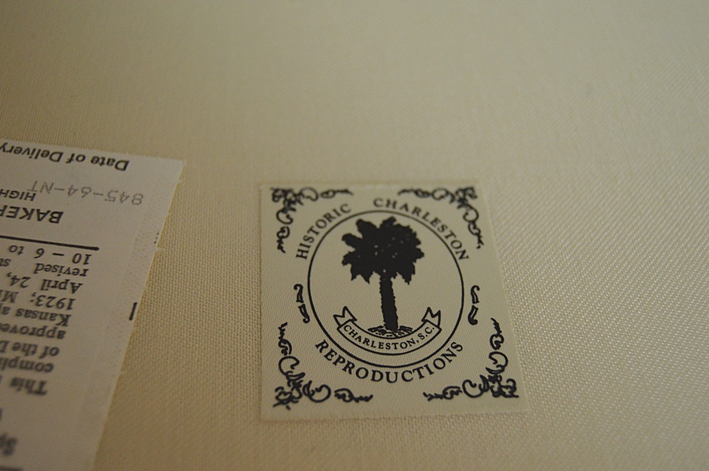 Baker "Historic Charleston" Down-Filled Love Seat