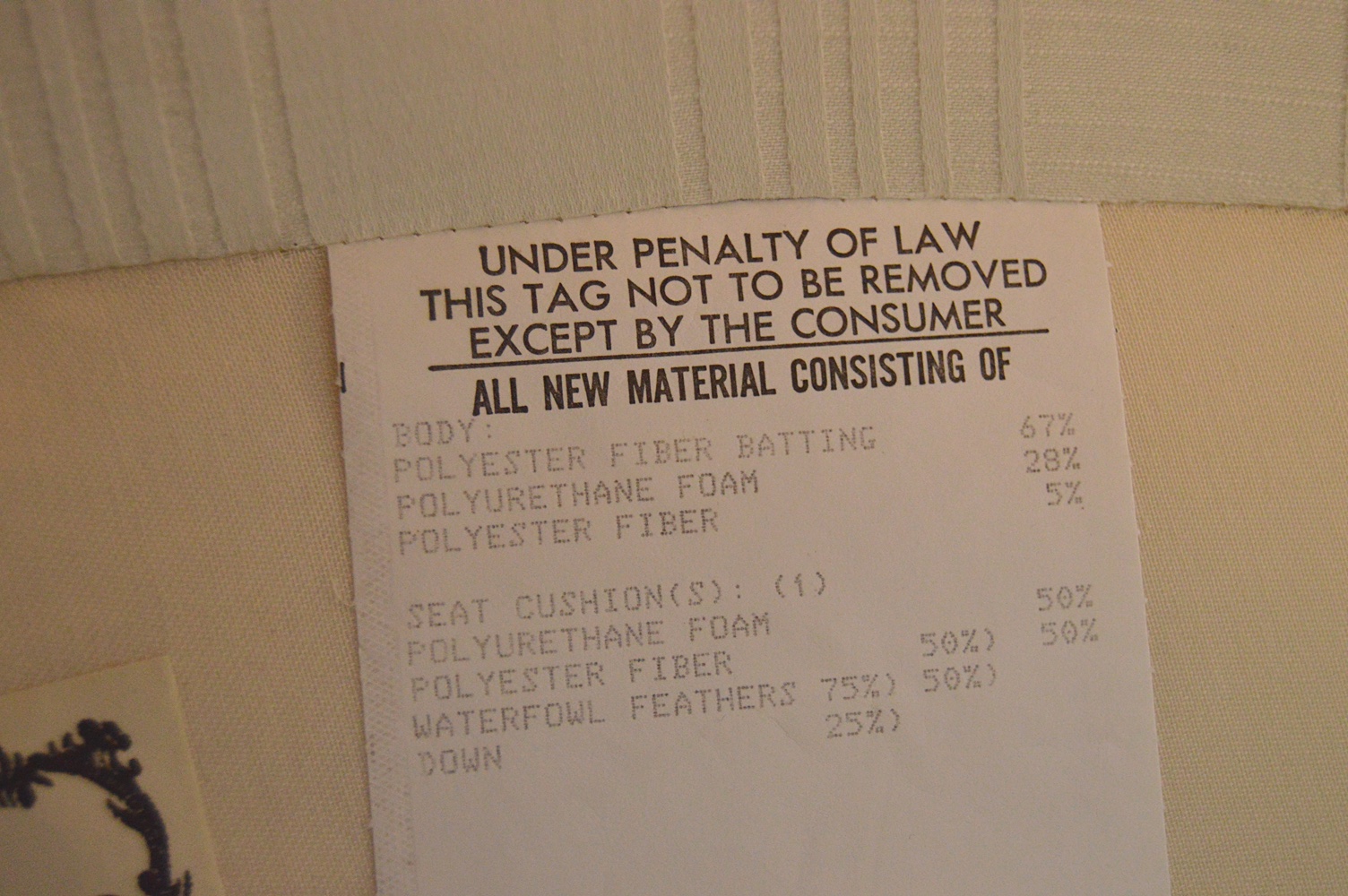 Baker "Historic Charleston" Down-Filled Love Seat