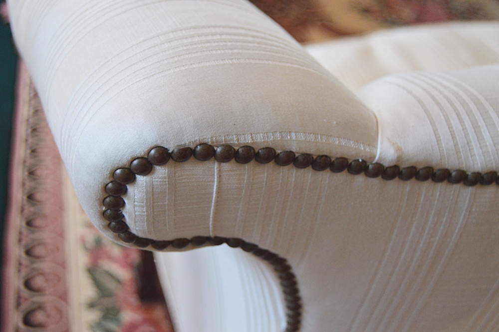 Baker "Historic Charleston" Down-Filled Love Seat