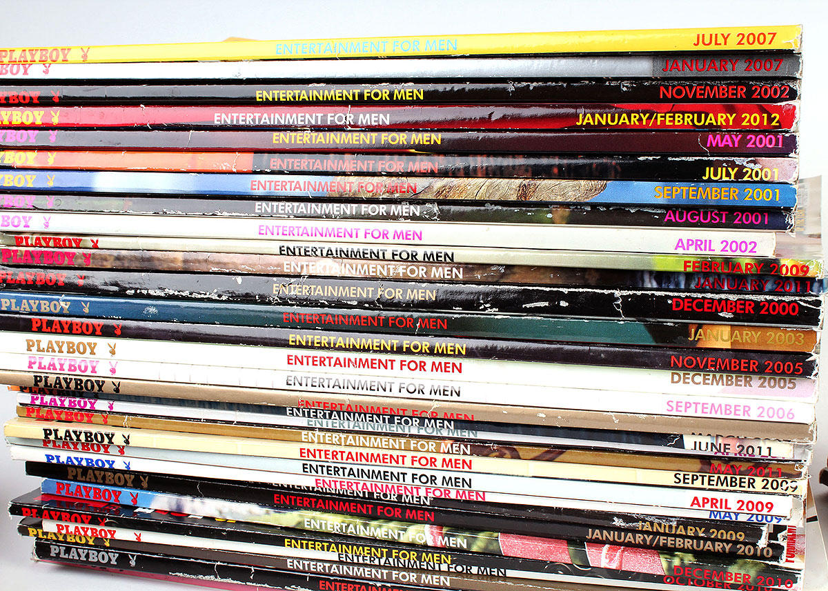 2000s Celebrity Feature Playboy Magazines