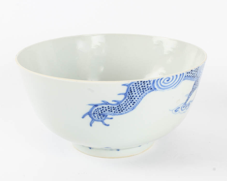 Selection of Chinese Blue and White China Bowls