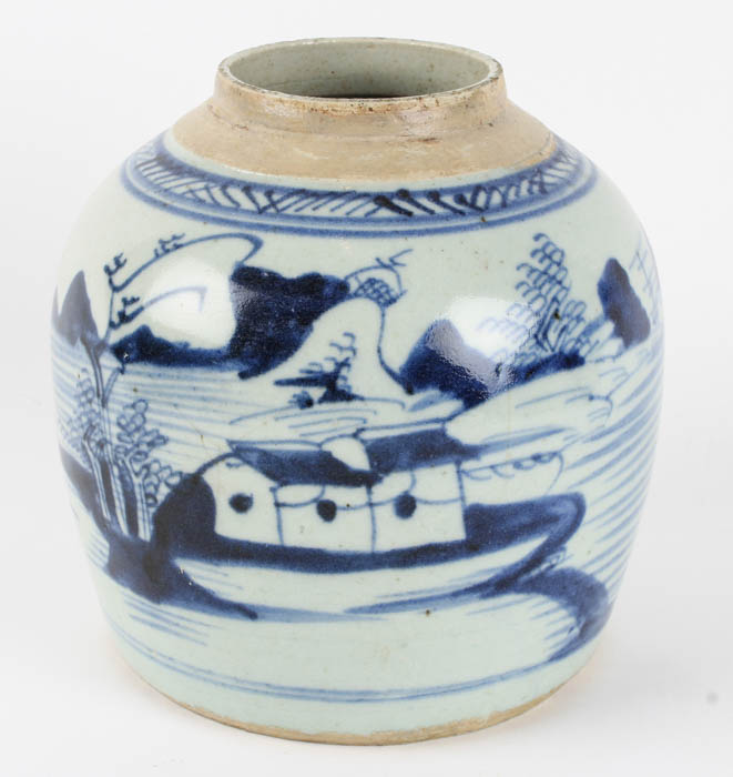 Grouping of Chinese Blue and White Ceramic Decorative Items