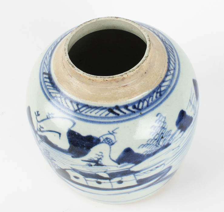 Grouping of Chinese Blue and White Ceramic Decorative Items