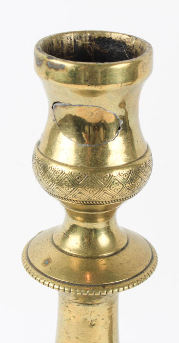 Pair of Brass Moraccan Candle Sticks