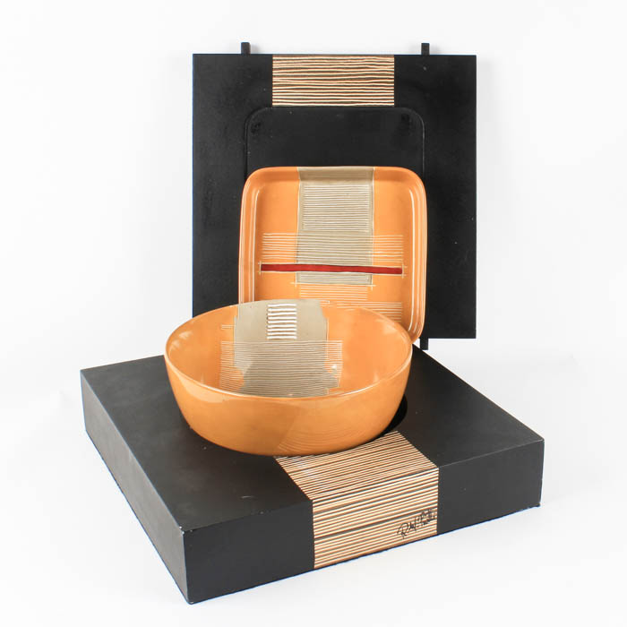 Collection of Hand Painted Piatti Porcelain Tableware