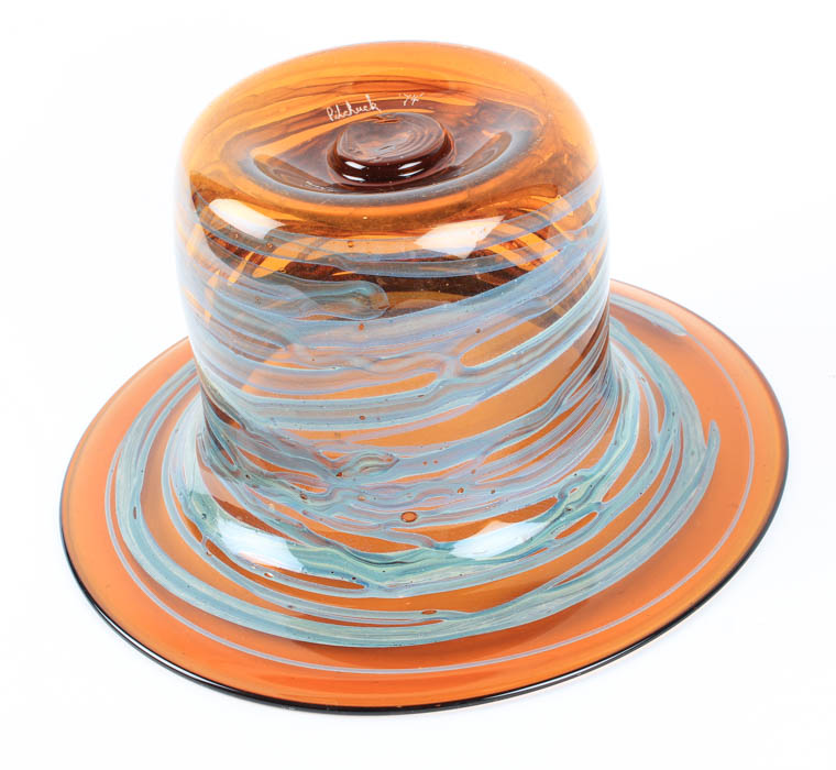 Rob Adamson Art Glass Bowl