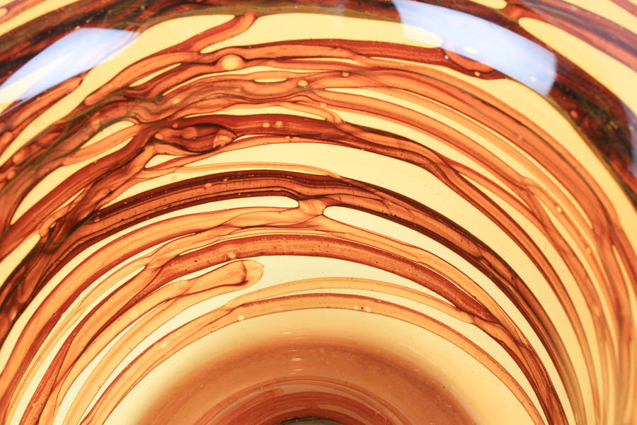 Rob Adamson Art Glass Bowl