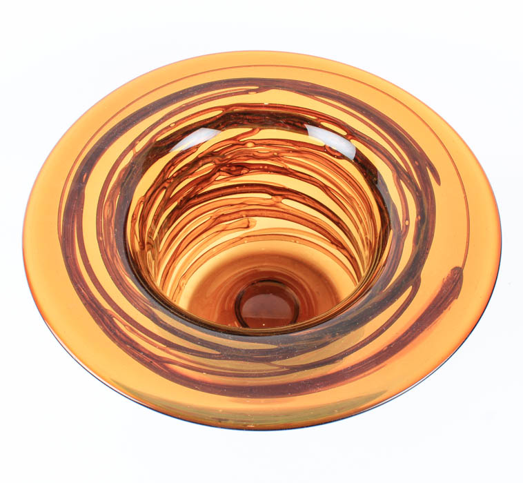 Rob Adamson Art Glass Bowl