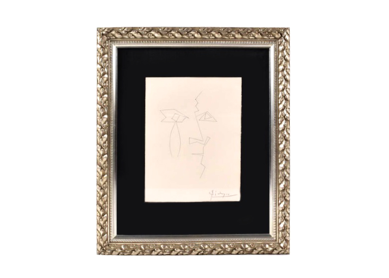 Pablo Picasso Engraving, Plate XXXIV of "Carmen"