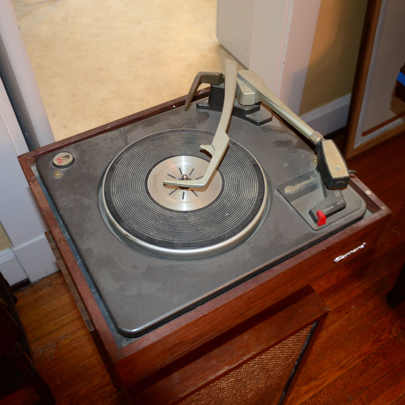 Vintage Garrard "Auto Slim" Record Player, Electro-Voice Speaker and More