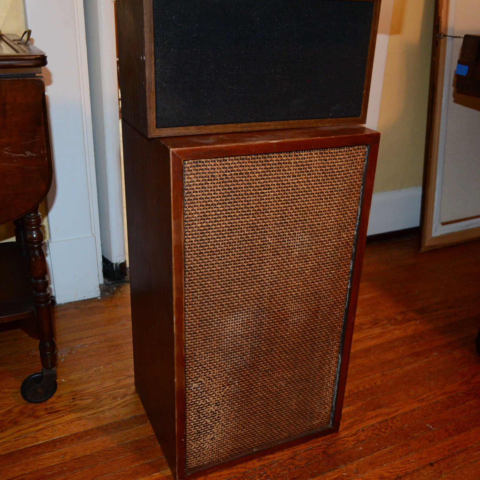 Vintage Garrard "Auto Slim" Record Player, Electro-Voice Speaker and More