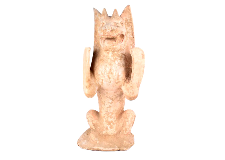 Chinese Style Earth Spirit Figurine