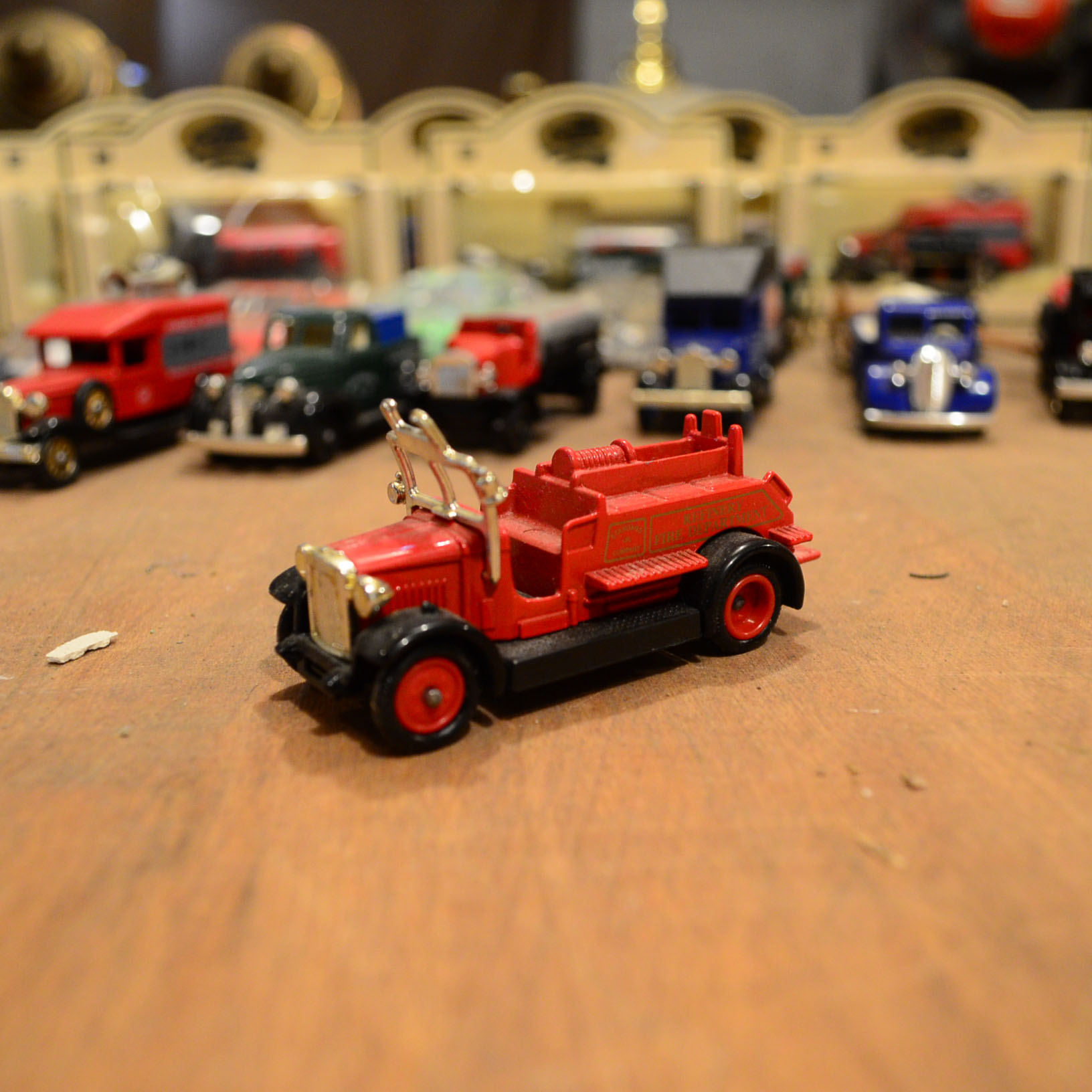 Collection Of Standard Oil Die-Cast Replica Cars Made in England
