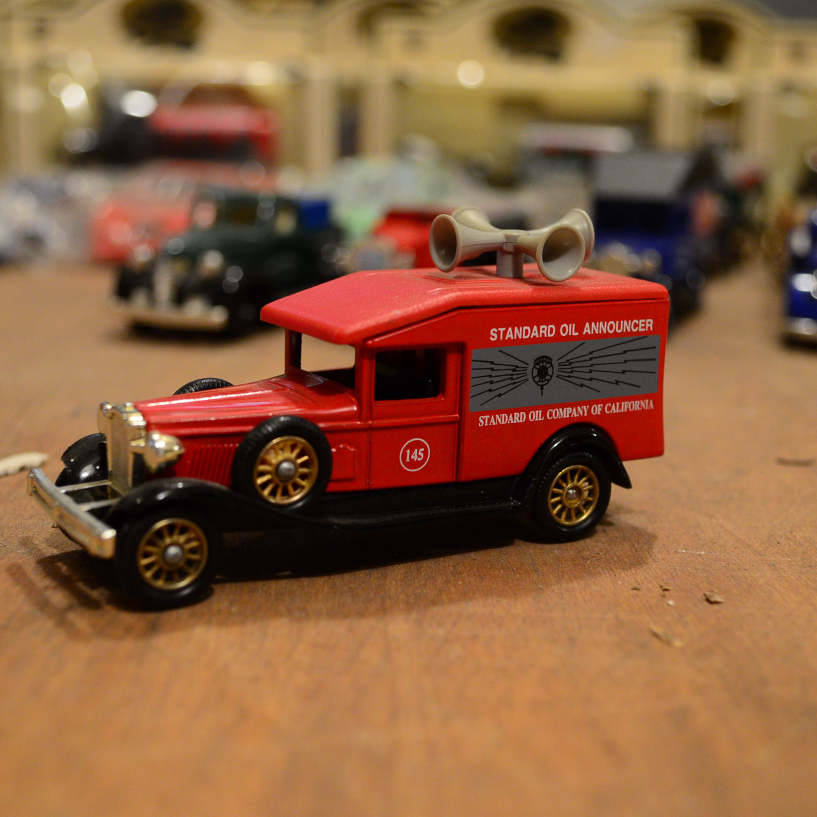 Collection Of Standard Oil Die-Cast Replica Cars Made in England