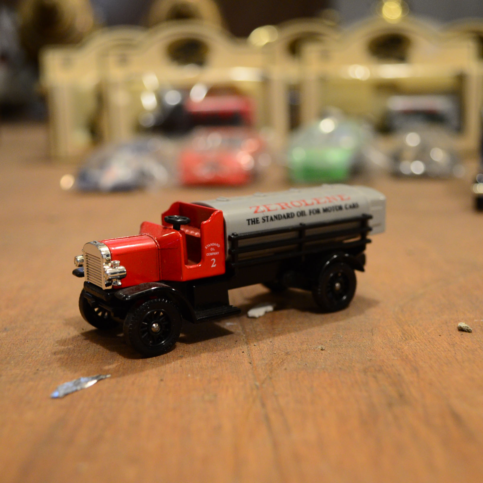 Collection Of Standard Oil Die-Cast Replica Cars Made in England