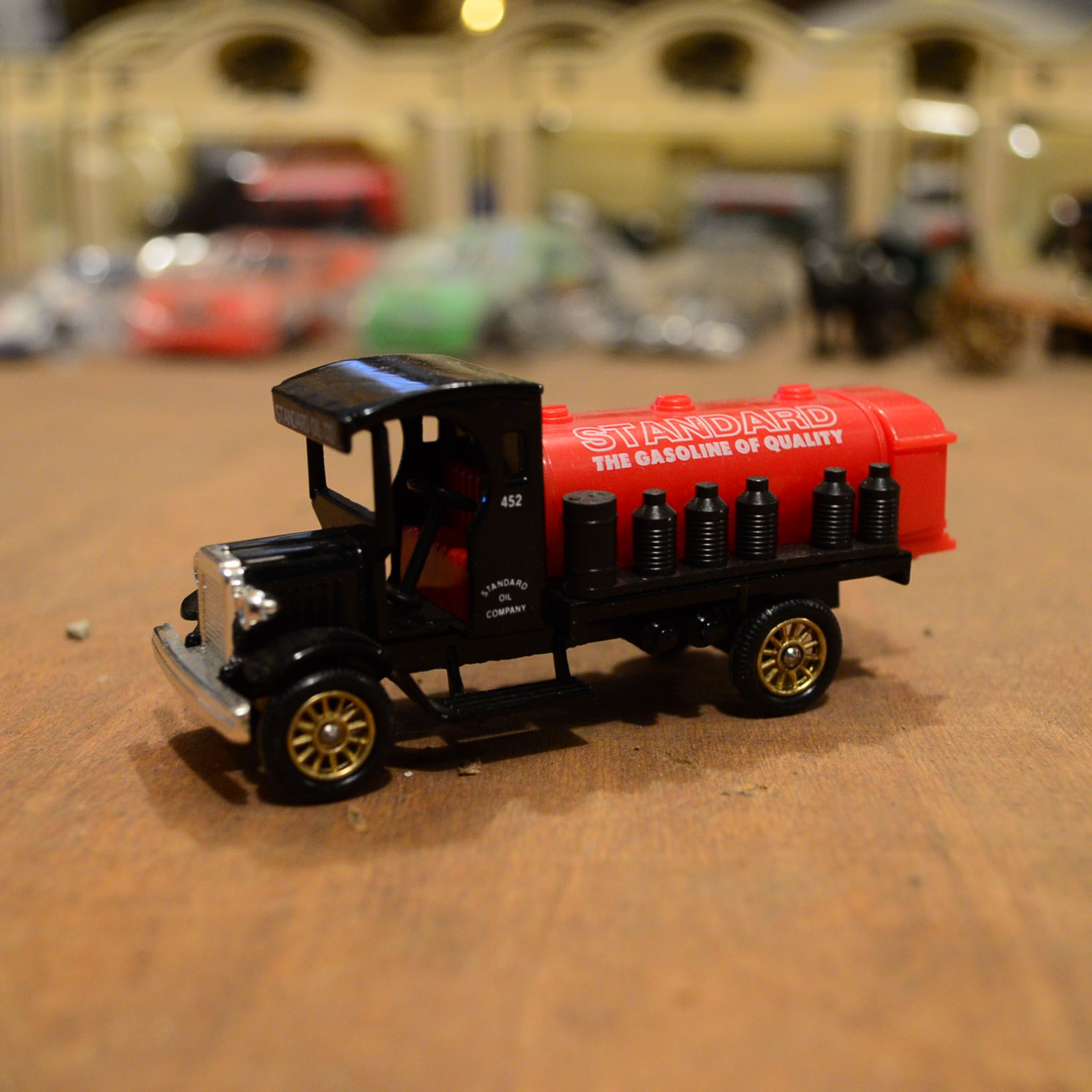 Collection Of Standard Oil Die-Cast Replica Cars Made in England