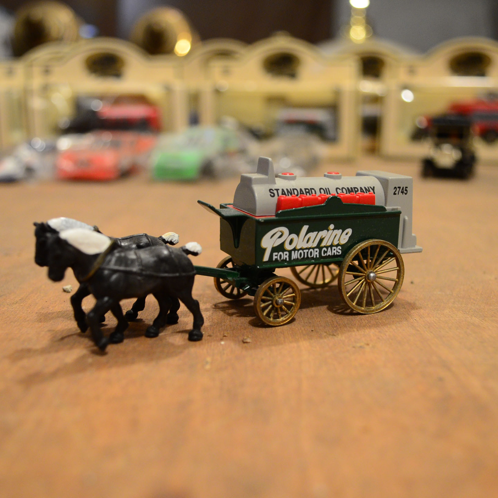 Collection Of Standard Oil Die-Cast Replica Cars Made in England