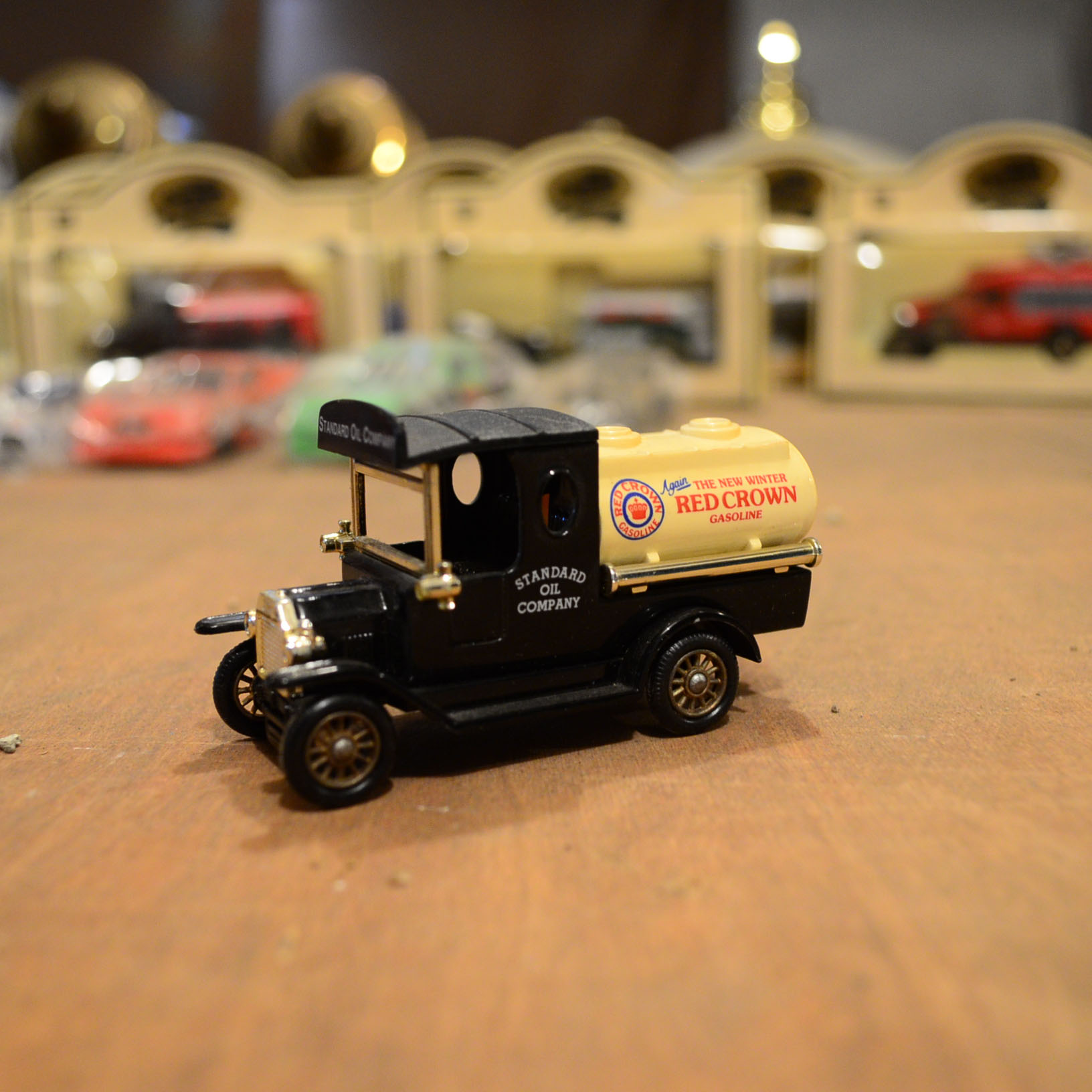 Collection Of Standard Oil Die-Cast Replica Cars Made in England