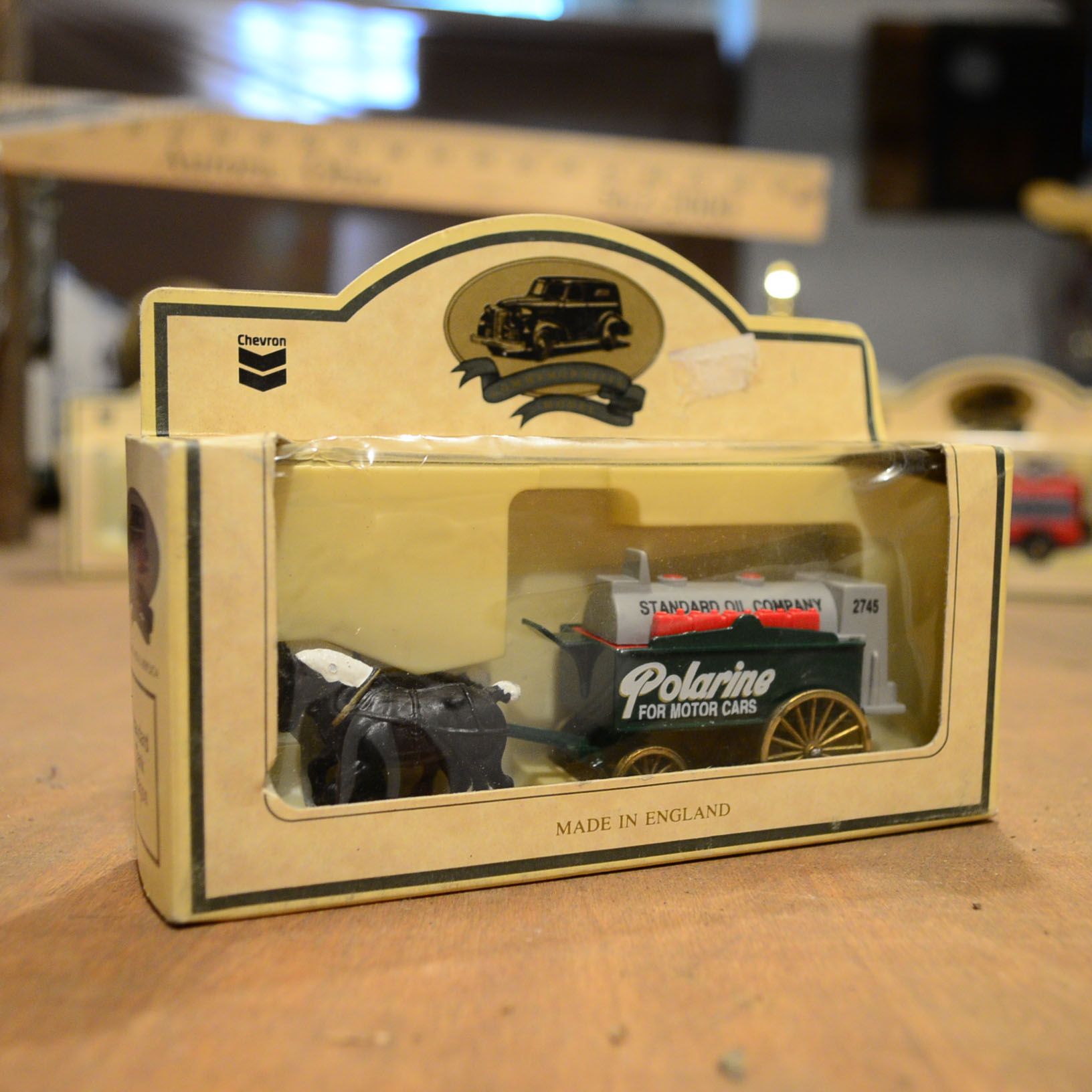 Collection Of Standard Oil Die-Cast Replica Cars Made in England