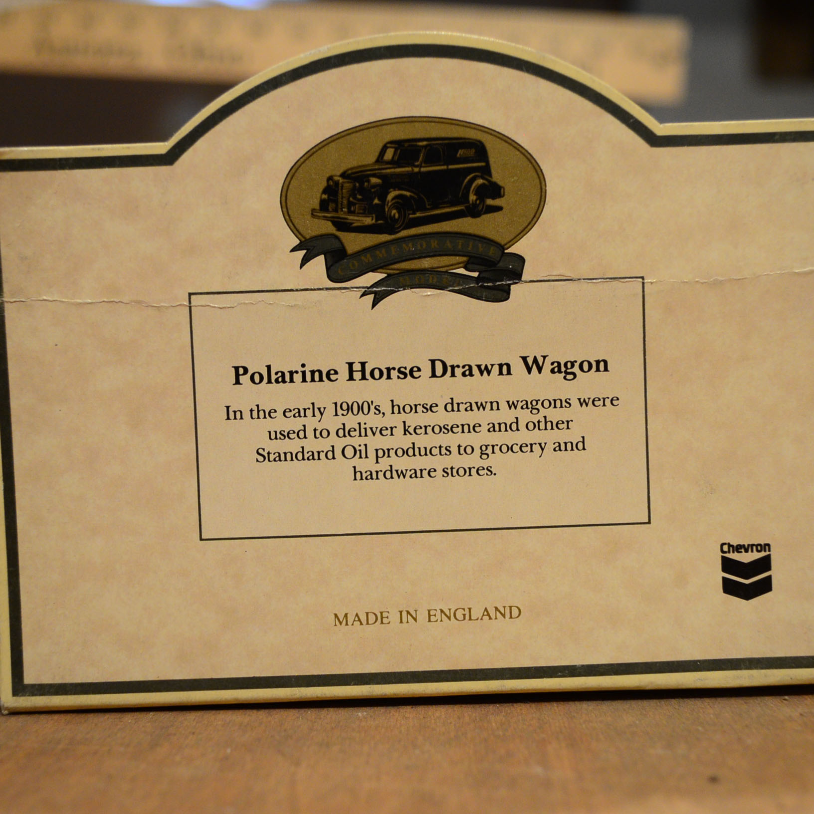 Collection Of Standard Oil Die-Cast Replica Cars Made in England