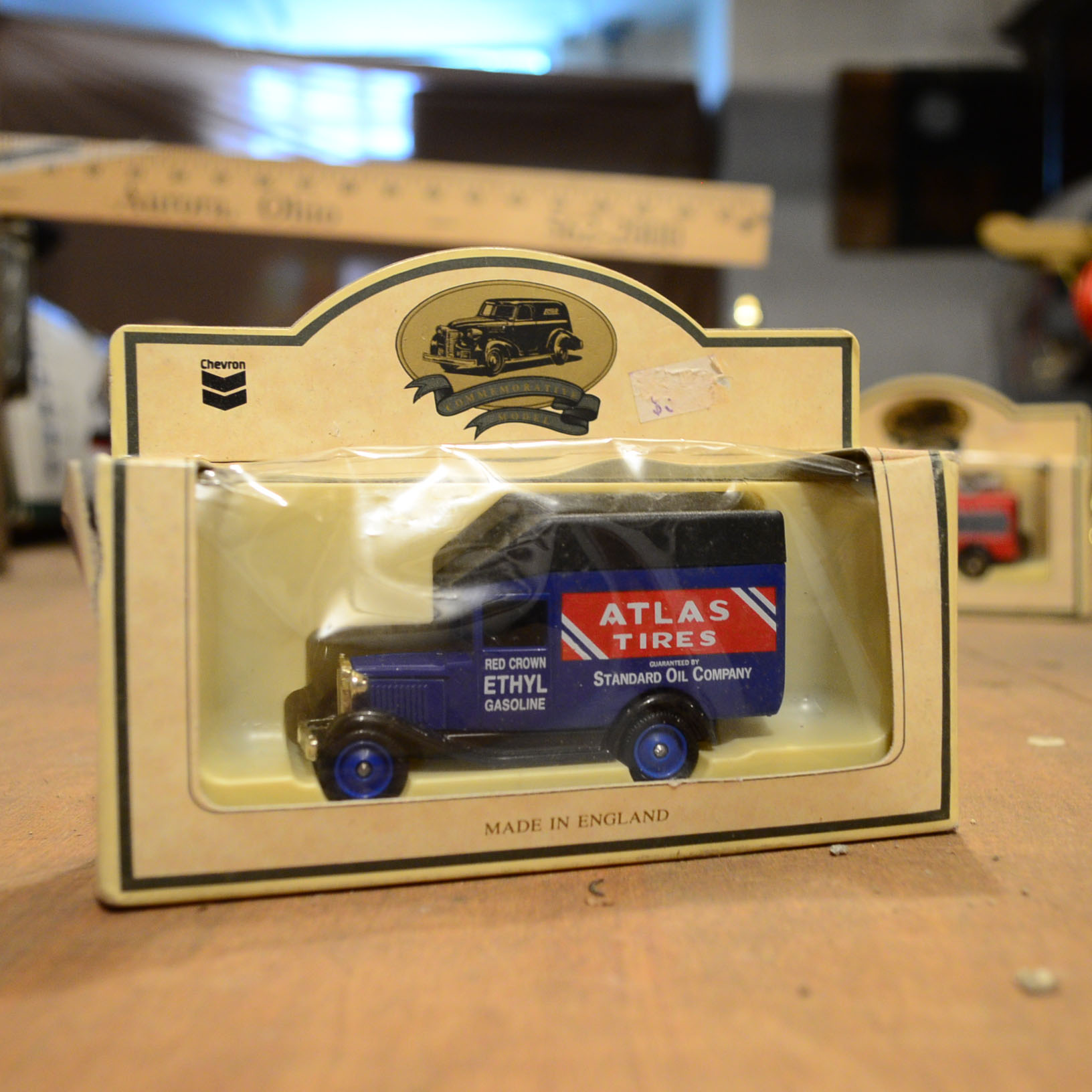 Collection Of Standard Oil Die-Cast Replica Cars Made in England