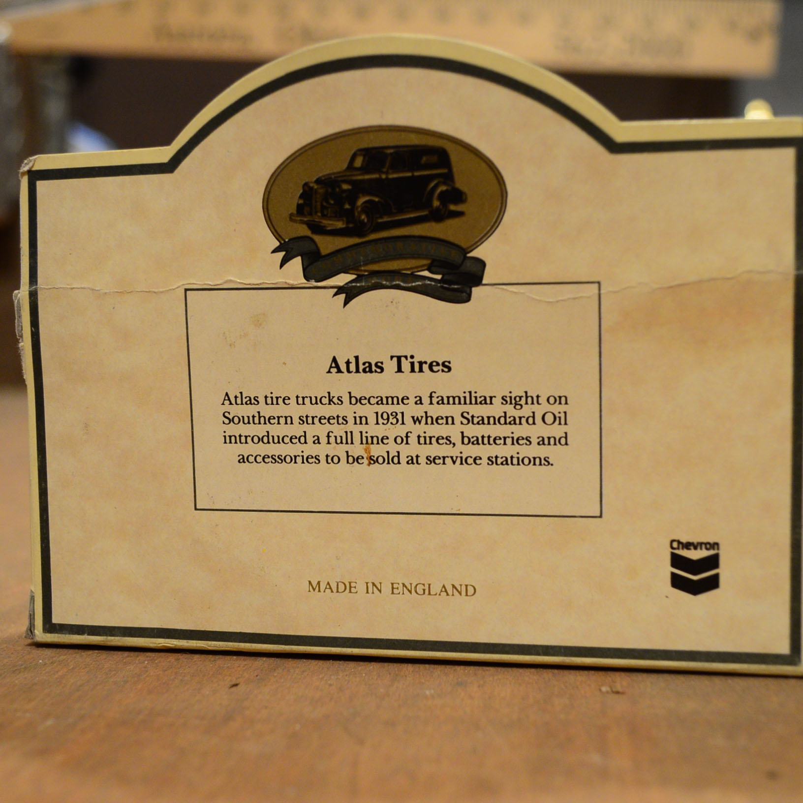 Collection Of Standard Oil Die-Cast Replica Cars Made in England