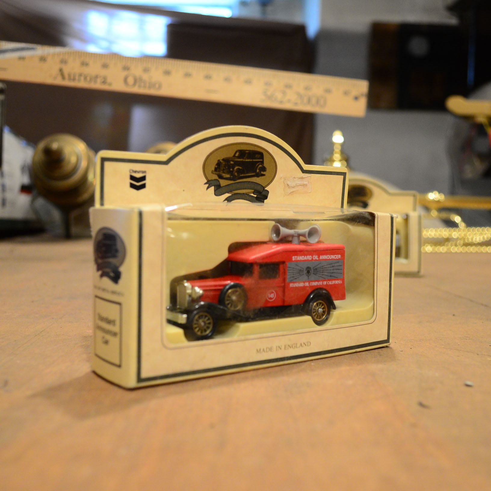 Collection Of Standard Oil Die-Cast Replica Cars Made in England