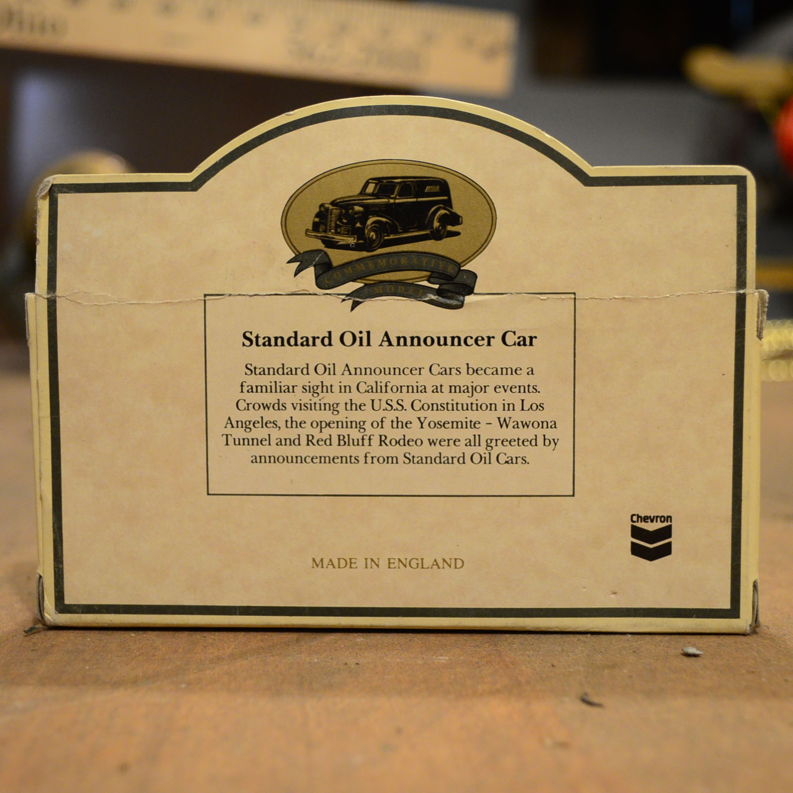 Collection Of Standard Oil Die-Cast Replica Cars Made in England