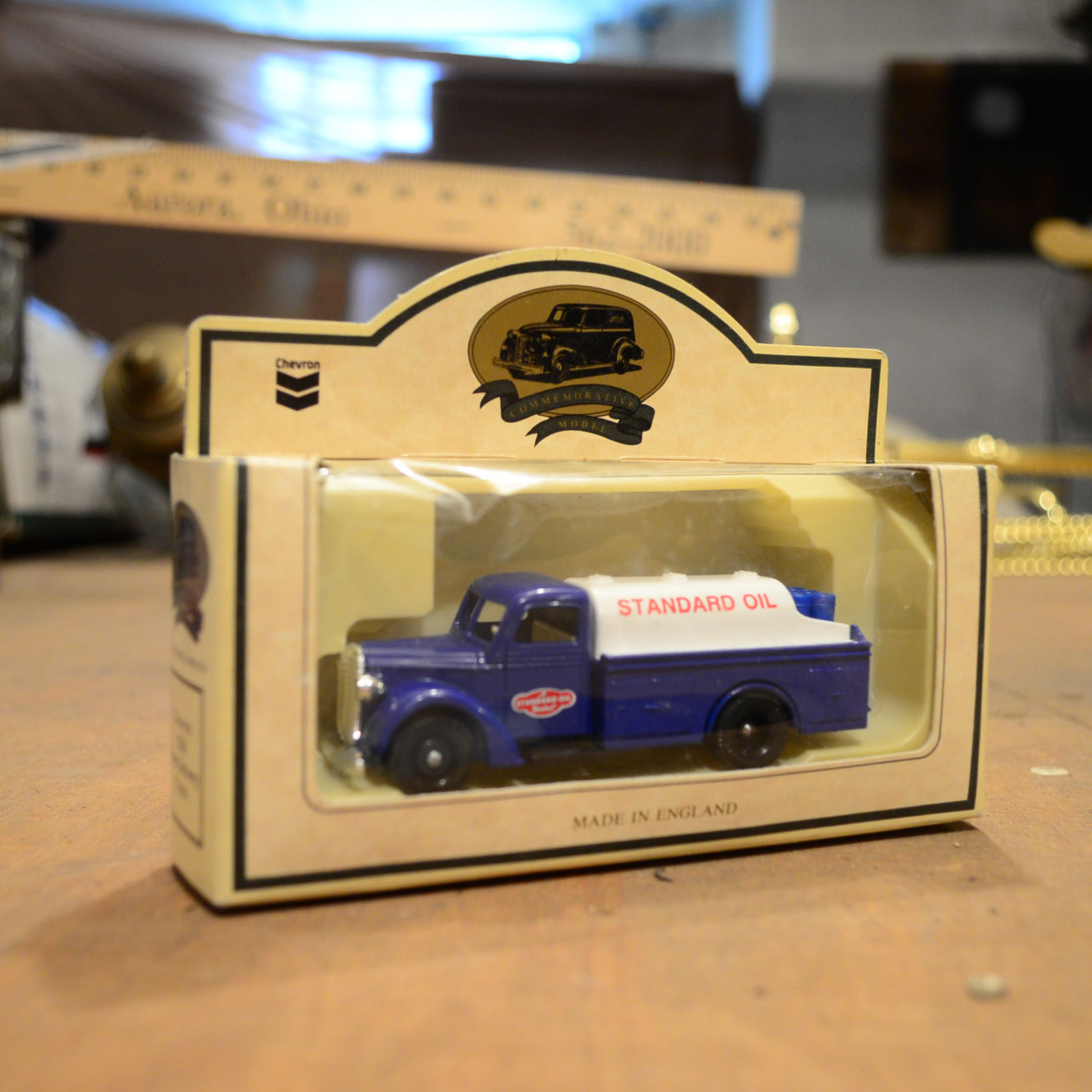 Collection Of Standard Oil Die-Cast Replica Cars Made in England