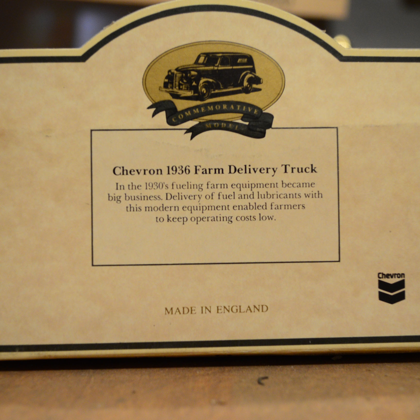 Collection Of Standard Oil Die-Cast Replica Cars Made in England