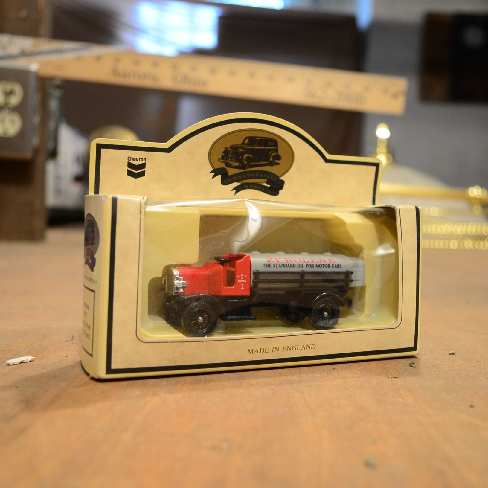 Collection Of Standard Oil Die-Cast Replica Cars Made in England