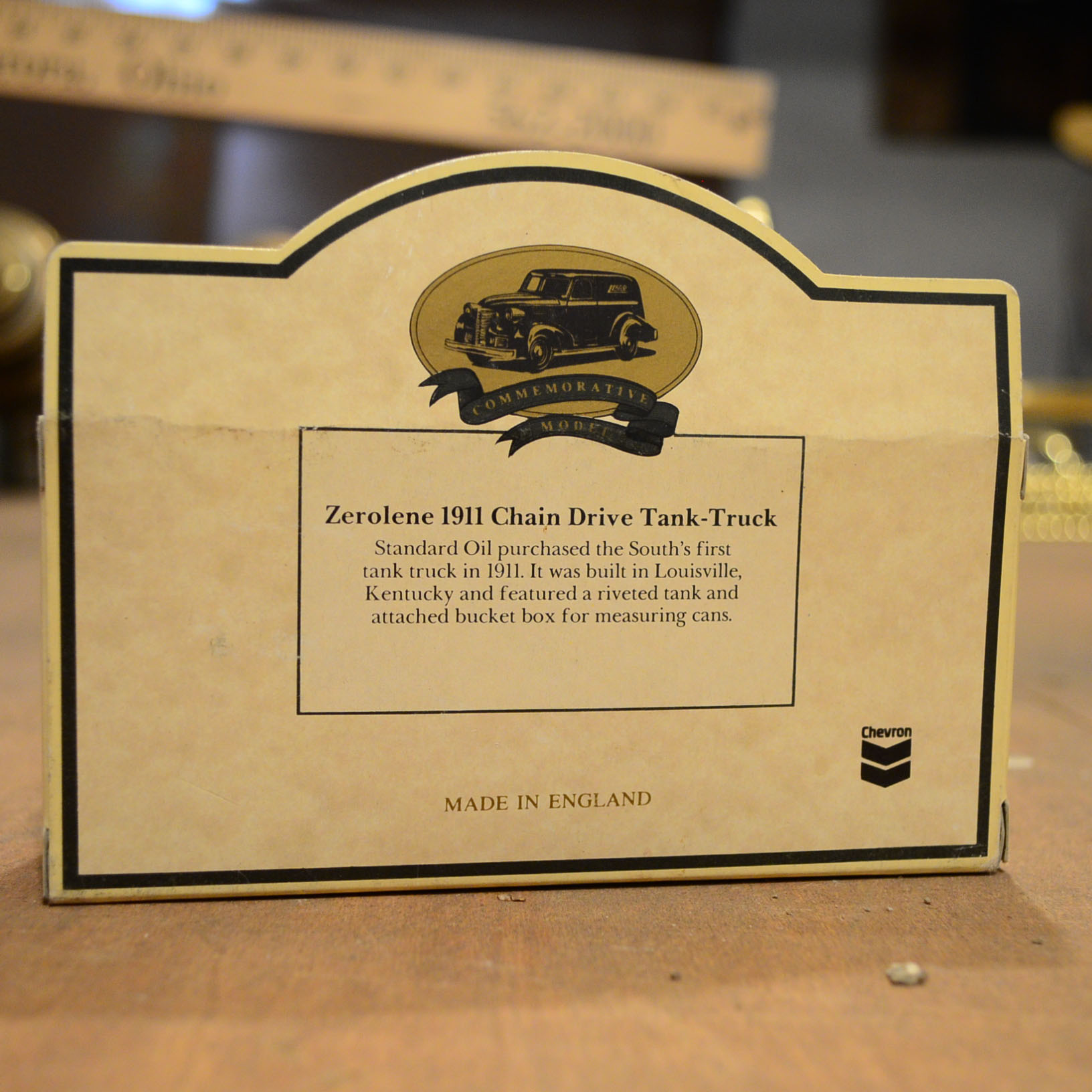 Collection Of Standard Oil Die-Cast Replica Cars Made in England