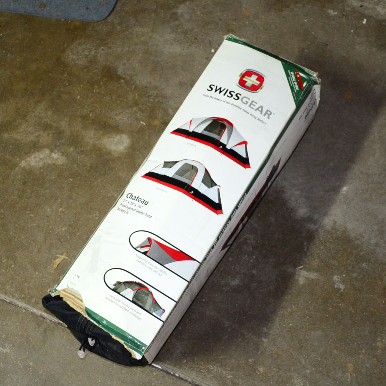 Swiss Gear "Chateau" Six Person Pentagonal Dome Tent