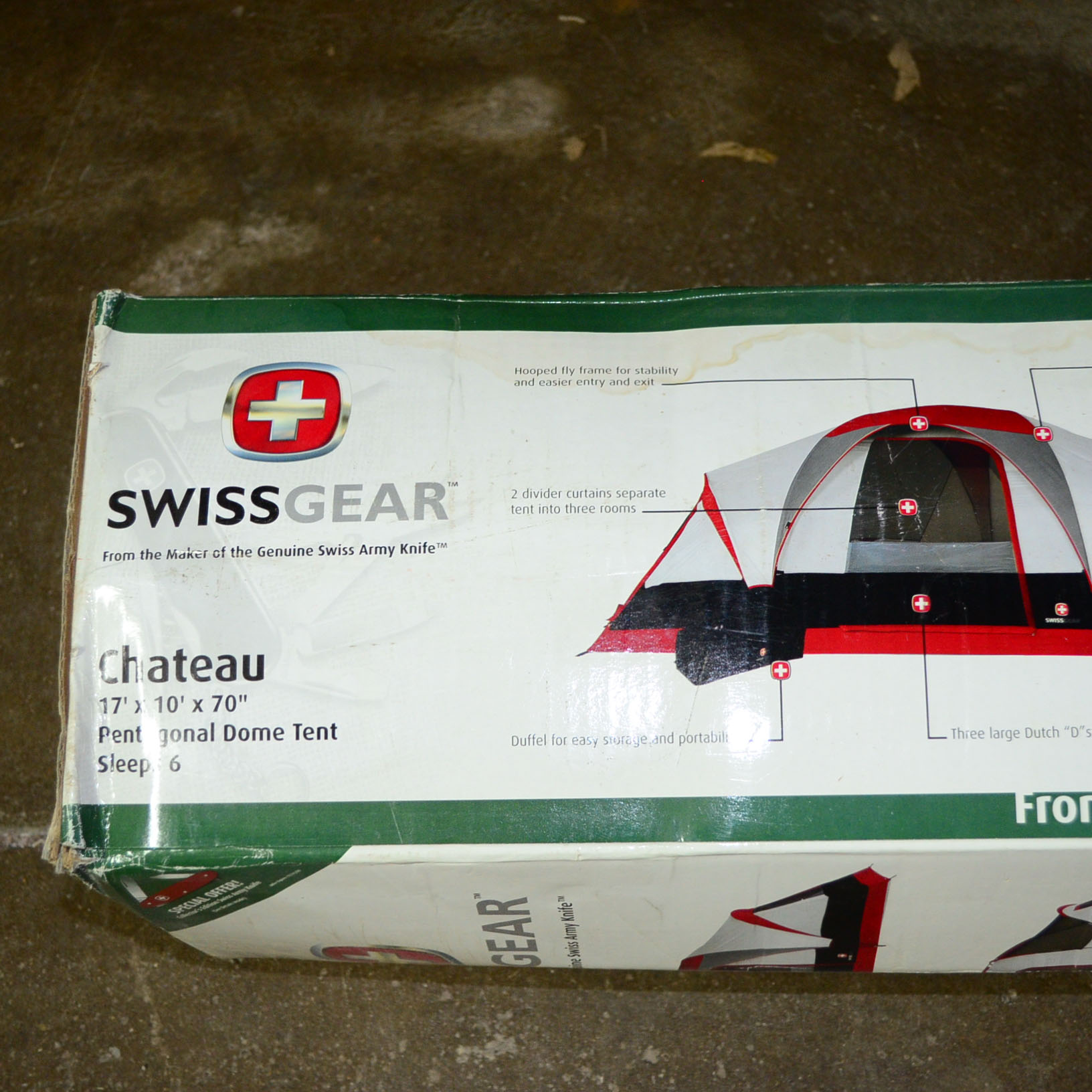 Swiss Gear "Chateau" Six Person Pentagonal Dome Tent