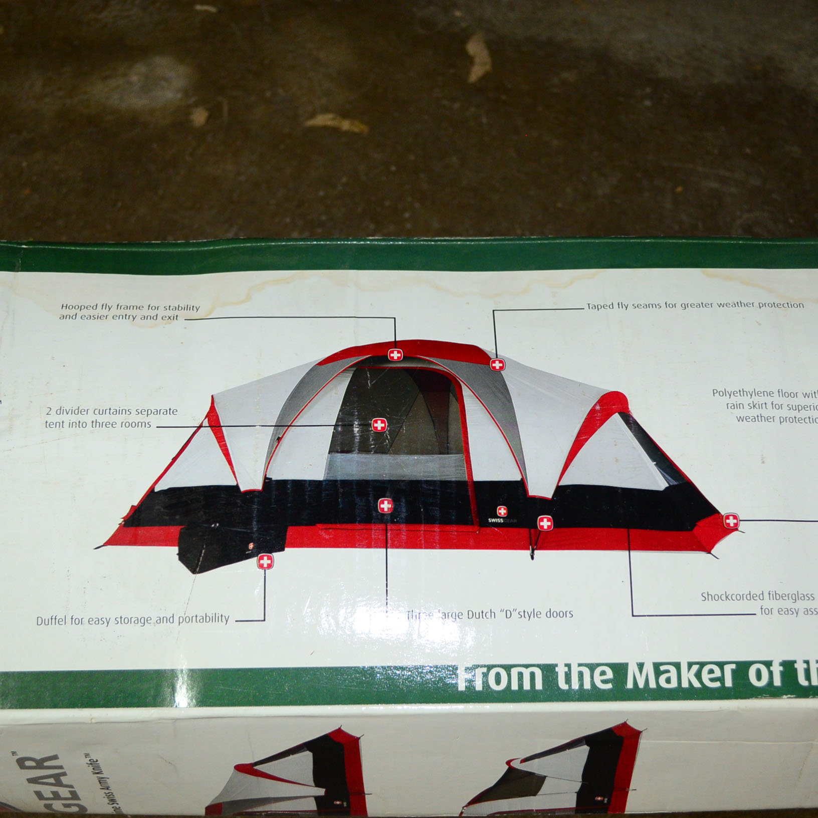 Swiss Gear "Chateau" Six Person Pentagonal Dome Tent