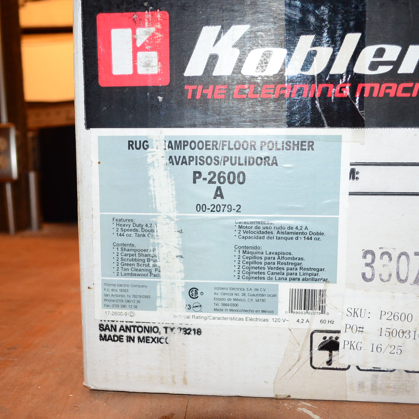 Koblenz "Endurance" Rug Shampooer and Floor Polisher