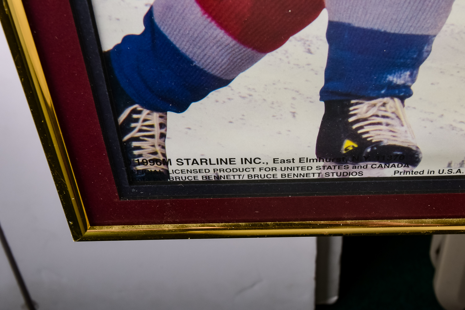 Signed 1996 Stanley Cup Colorado Avalanche Poster