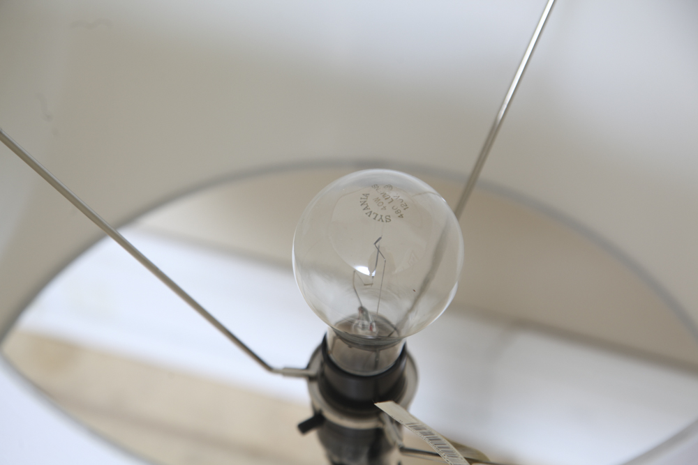 Plastic Globe Table Lamp