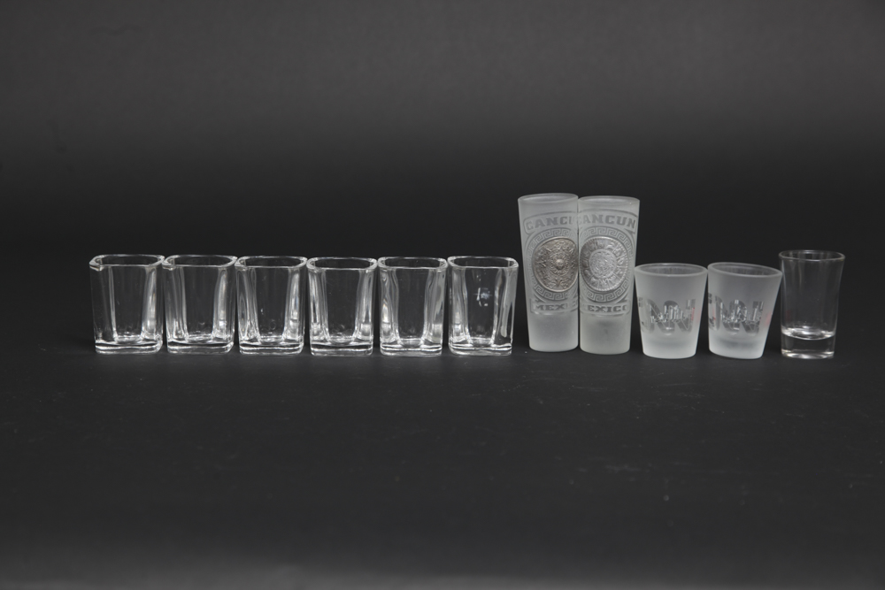 Assortment of Shot Glasses
