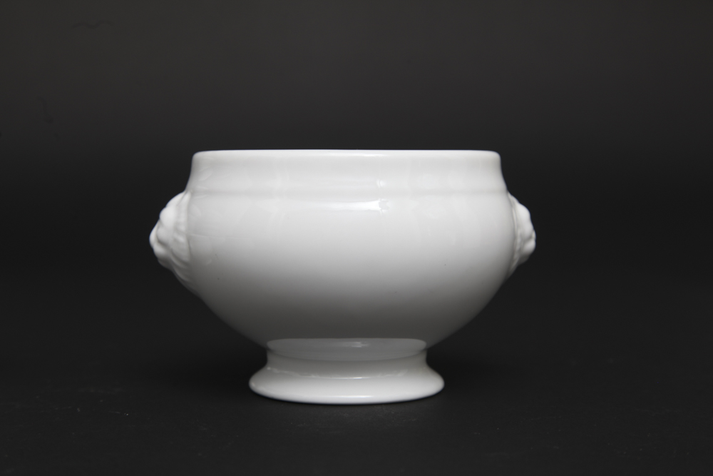 Grouping of White China Bowls