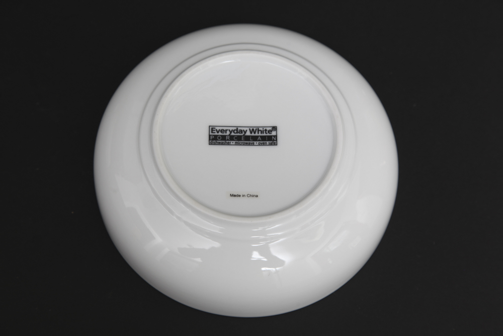 Grouping of White China Bowls