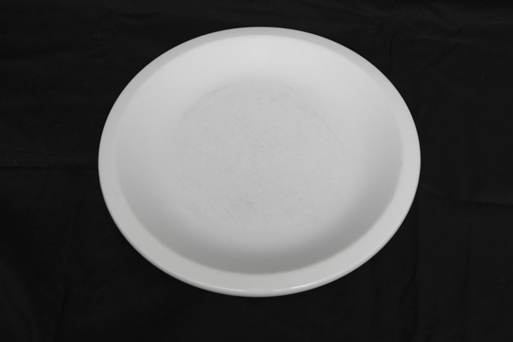Assortment of White China Plates