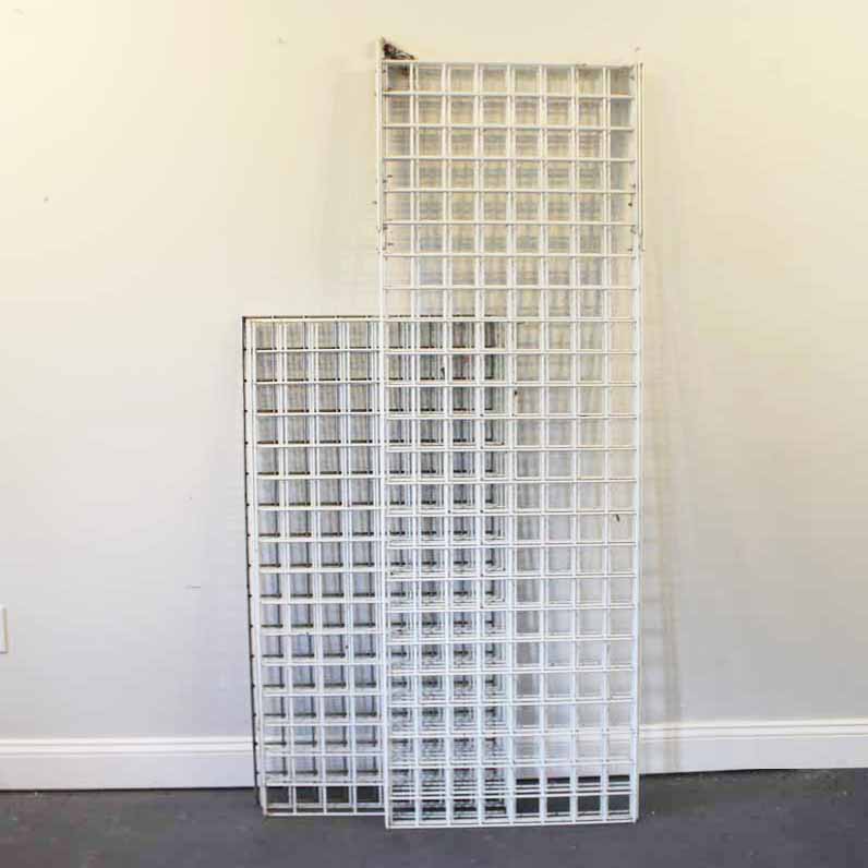 Retail Wire Grid Wall Panels