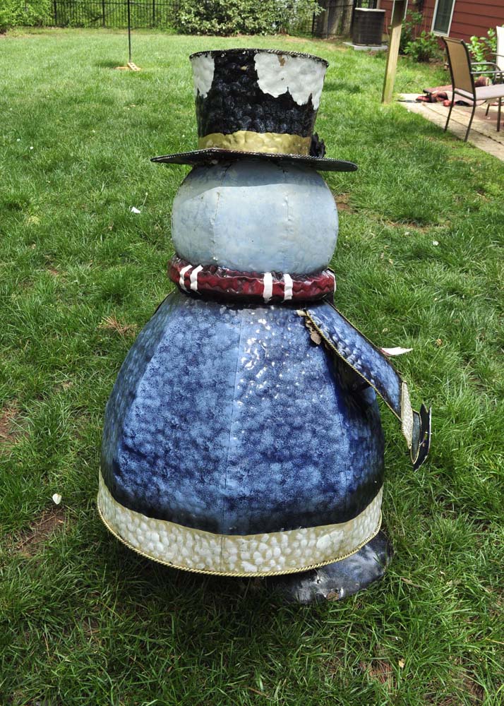 Large Outdoor Snowman