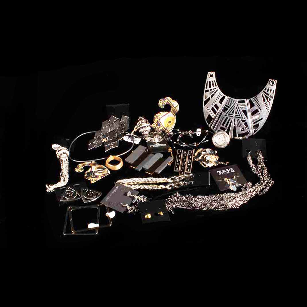 Grouping of Contemporary Statement Jewelry Pieces