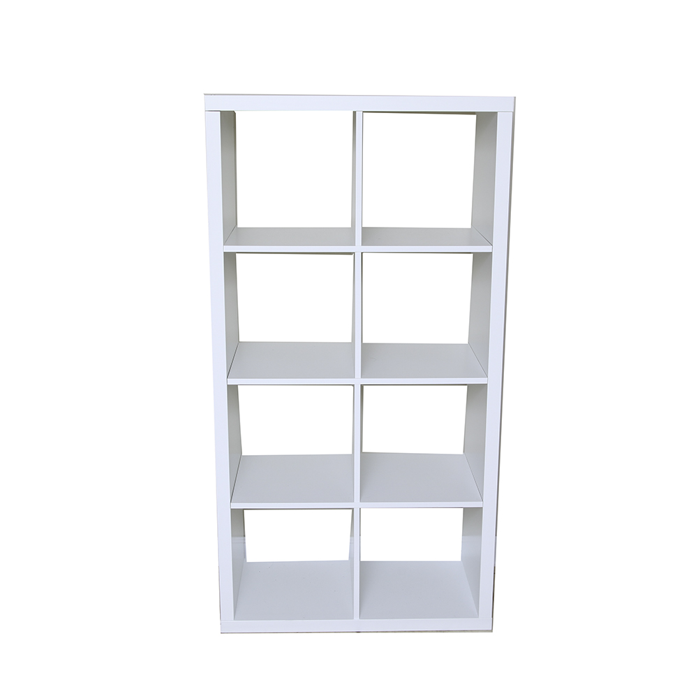 White Cubicle Bookcase