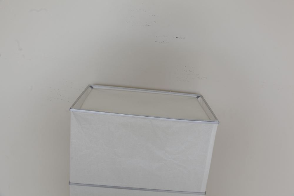 Rectangular Paper Floor Lamp